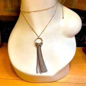 🍒3 for $33🍒  Long Multi Tone Tassel Necklace